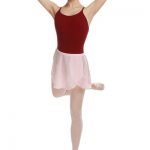 Mock wrap ballet skirt
